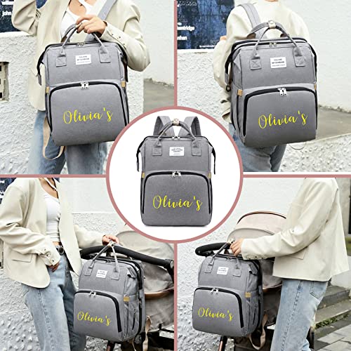 UIDMEN 3 in 1 Diaper Bag Backpack with Changing Station