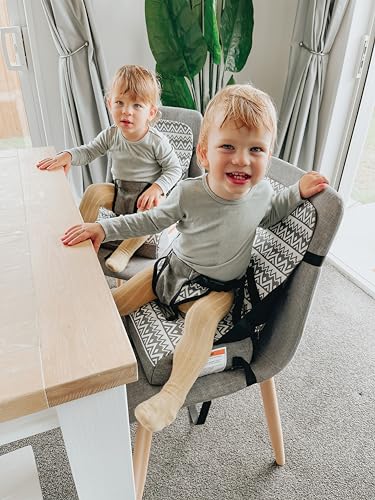 Dreambaby Grab N Go Travel Booster Seat with Storage Grey