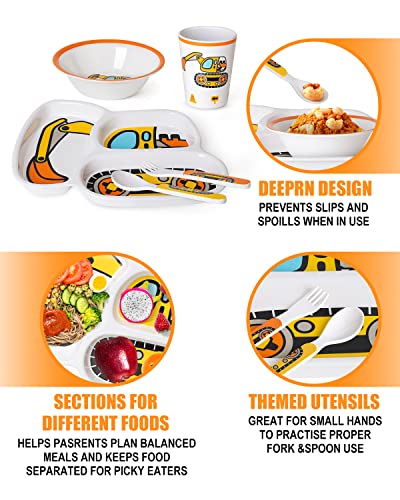 Lehoo Castle Kids Dinnerware Set 5 Piece