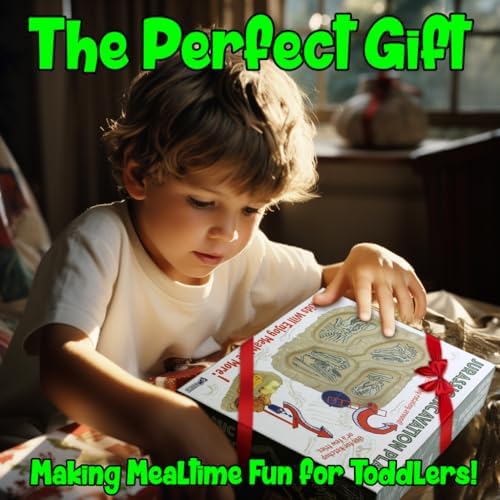 KidsFunwares T-Rex Excavation Plate for Kids