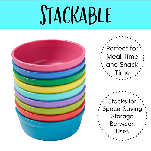 ECR4Kids ELR-18100-BE My First Meal Pal Snack Bowls 3-Pack Berry