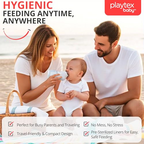 Playtex Baby Nurser Disposable Drop-Ins Bottle Liners 8 Oz 100 Count