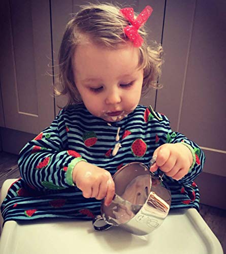 Kiddobloom Childrens Stainless Steel Dinnerware Set