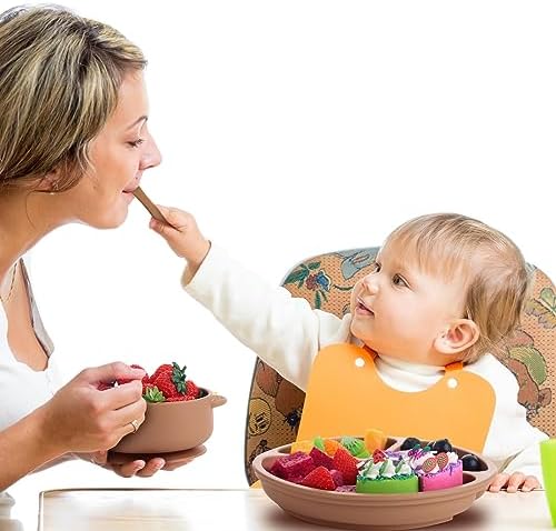 Dandat 24-Piece Silicone Baby Feeding Set
