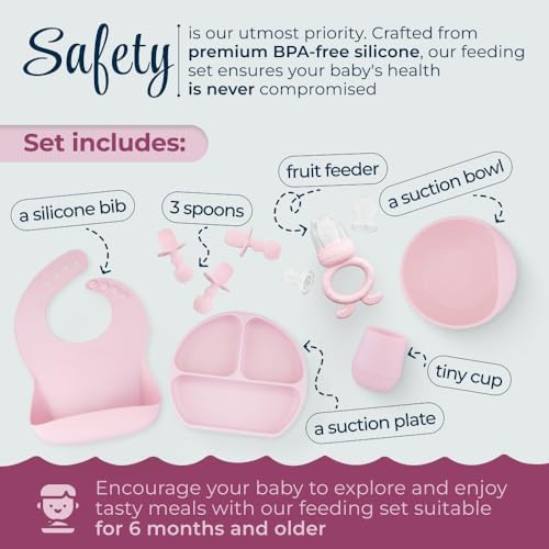 Yelino Silicone Baby Feeding Set 6 Months 1