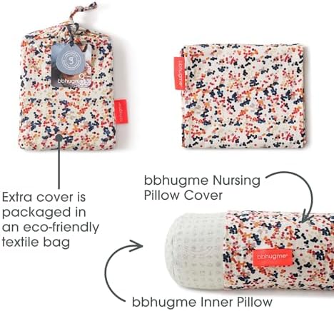 bbhugme Nursing Pillow Cover - Dots Design