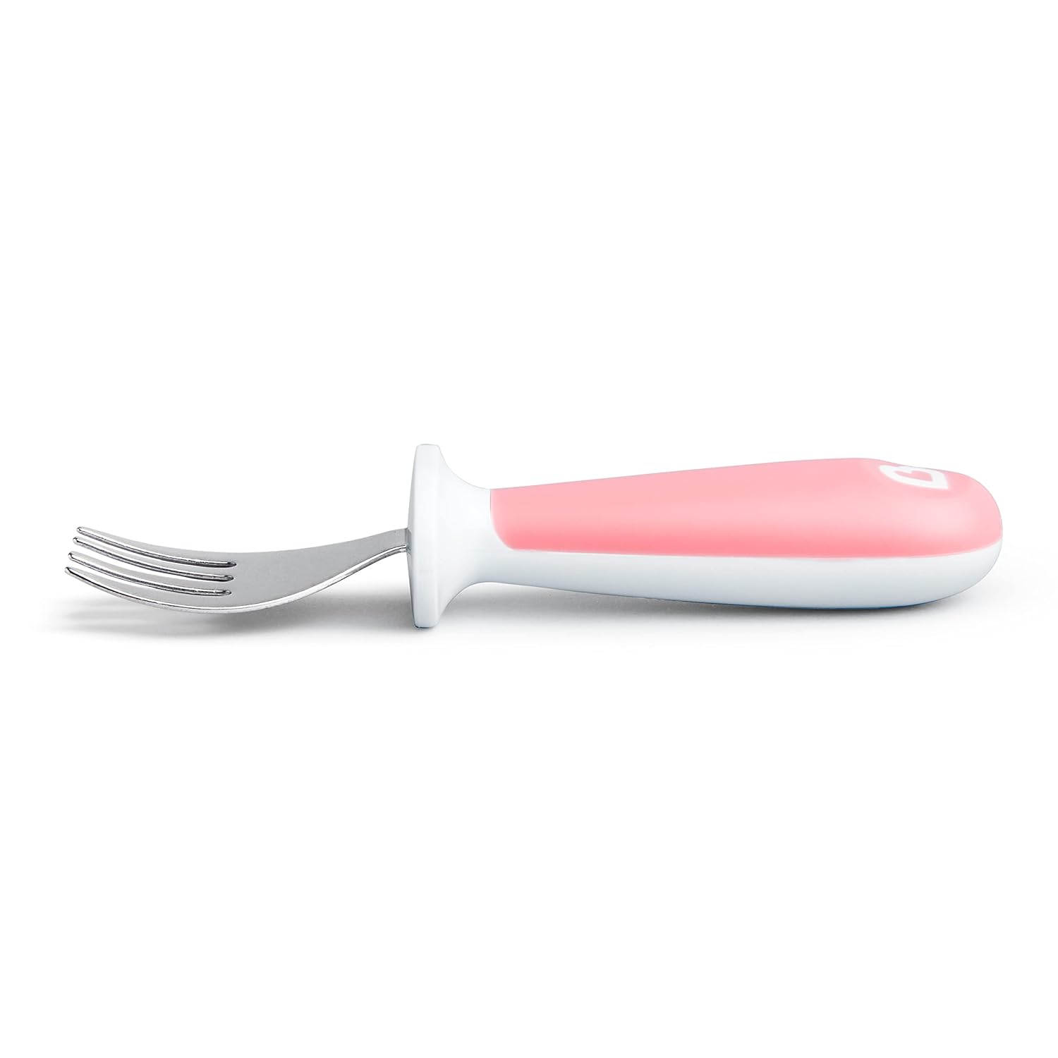 Munchkin Raise Toddler Fork Spoon Set Pink 2 Pack