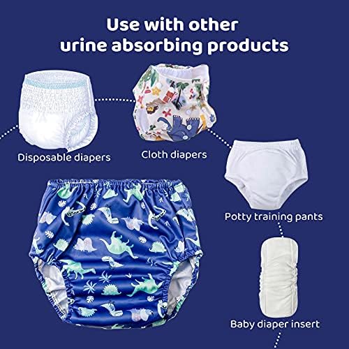 BISENKID Rubber Underpants for Potty Training 2T