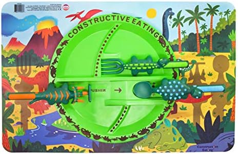 Constructive Eating Dinosaur Toddler Dining Set