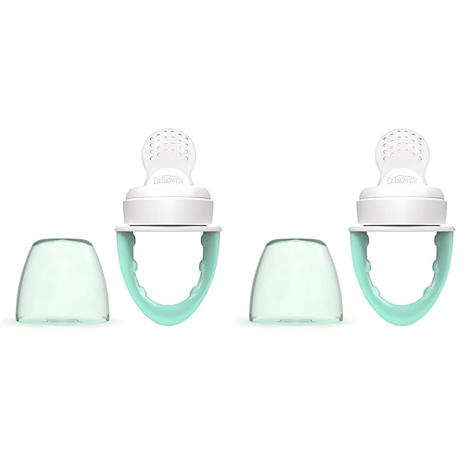 Dr Browns Fresh Firsts Silicone Feeder Mint Pack of 2