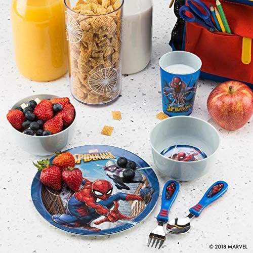 Zak 5-Piece Dinnerware Set - Marvel Spider-Man