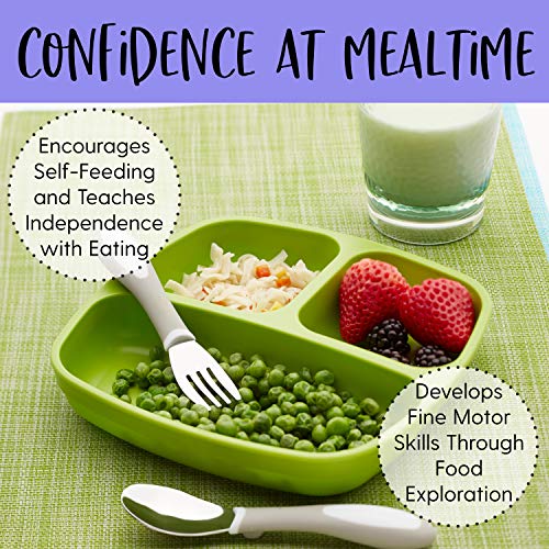 ECR4Kids My First Meal Pal 3-Pack Divided Plates