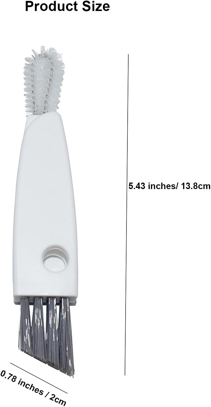 Tiny Cleaning Brush - 24 Pack Multi-Functional Crevice Brush for Bottles