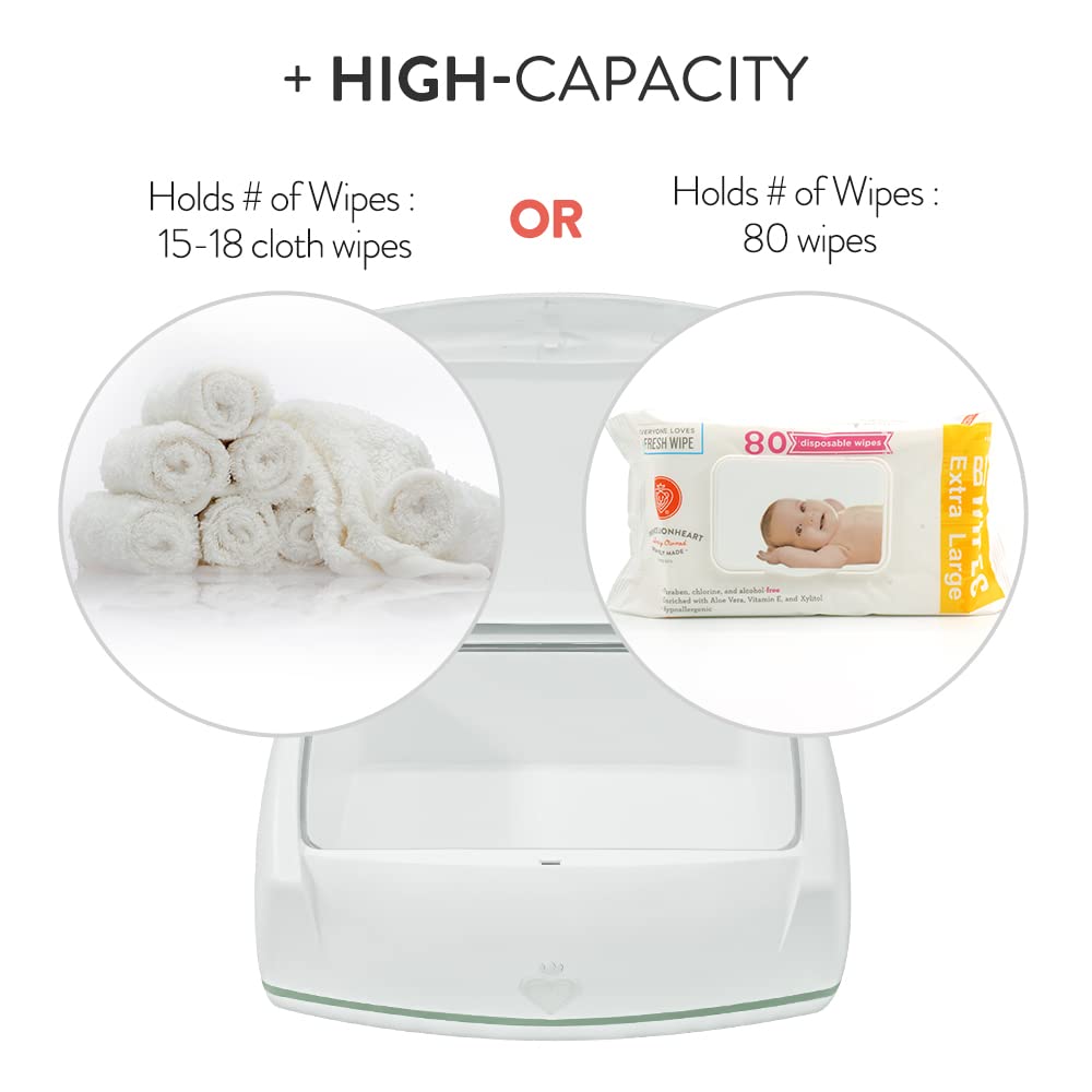 Prince Lionheart Wipe Warmer with Soft Night Light