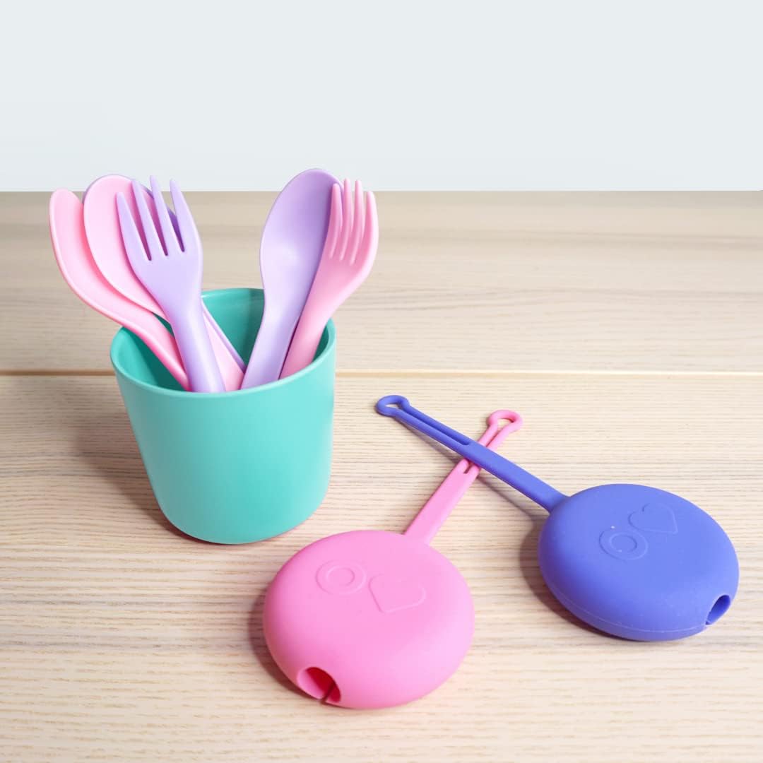 Omie OmieBox Utensil Refill Pack - 6 Piece Set 3 Spoons 3 Forks