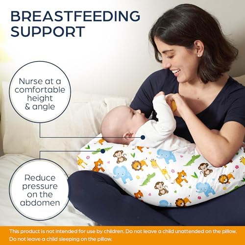 Niimo XXL Pregnancy Pillow - 2022 Platinum Winner 100 Cotton Machine-Washable