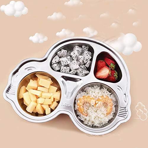 Senvasfa Car-Shaped Meal Tray for Kids