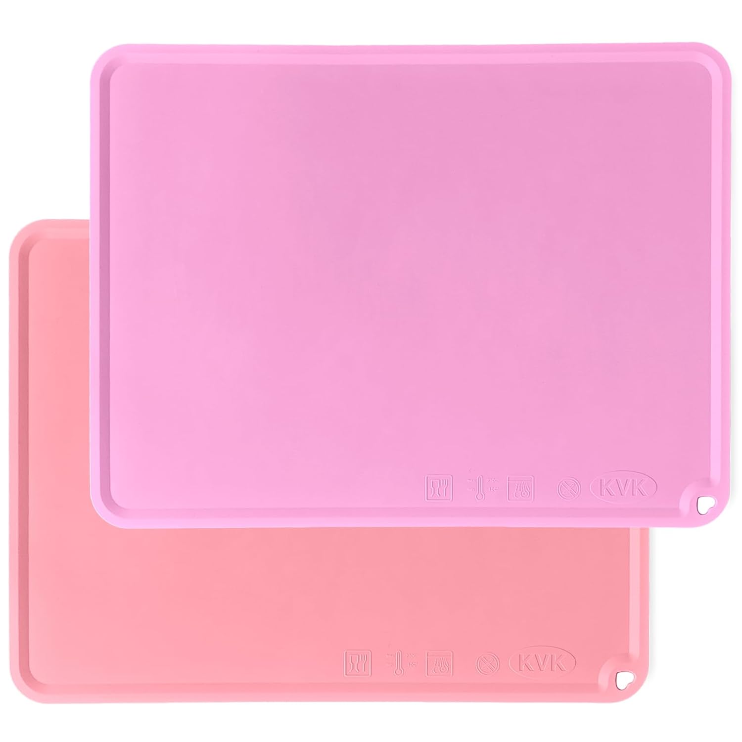 KVK Silicone Placemat 2 Pack Non-Slip Reusable
