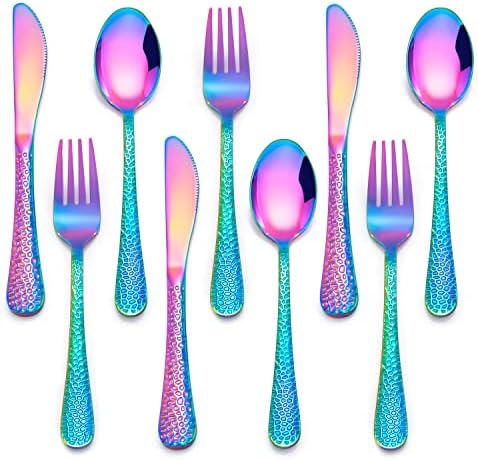HaWare 9-Piece Toddler Silverware Set Stainless Steel