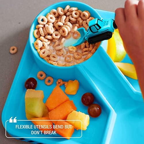 Dinneractive Construction Theme Kid Plate Set