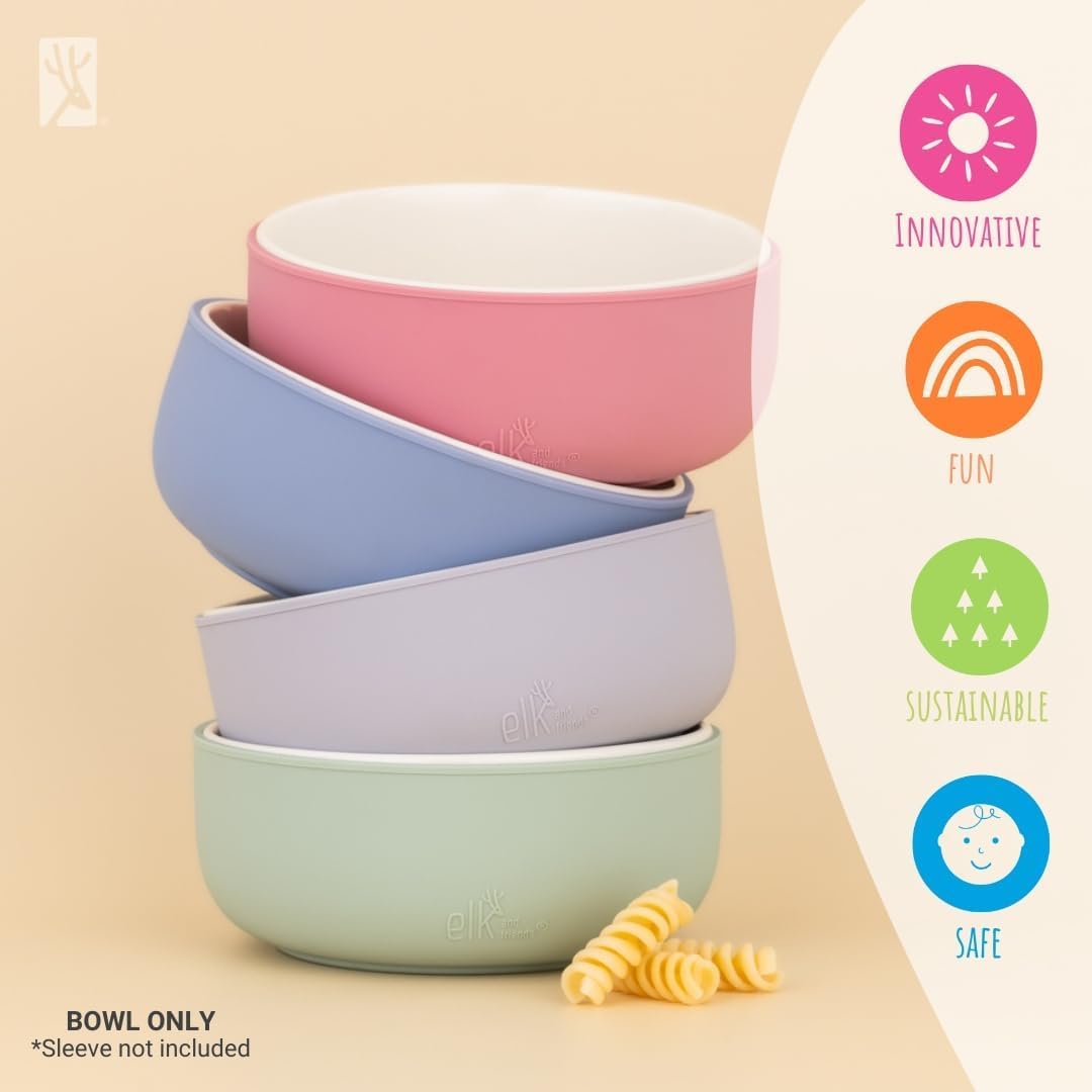 Elk and Friends Kids Porcelain Bowls 2 Pack 1