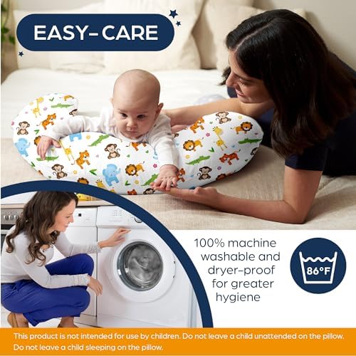 Niimo XXL Pregnancy Pillow - 2022 Platinum Winner 100 Cotton Machine-Washable