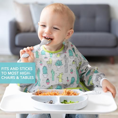 Bumkins Toddler Suction Plate with Divided Grip 1