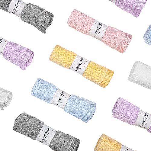 Sweet Child 8-Pack Baby Washcloths - Super Soft Rayon