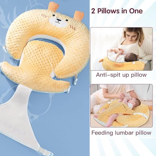 ZIXNEXKOO Anti-Reflux Baby Feeding Pillow