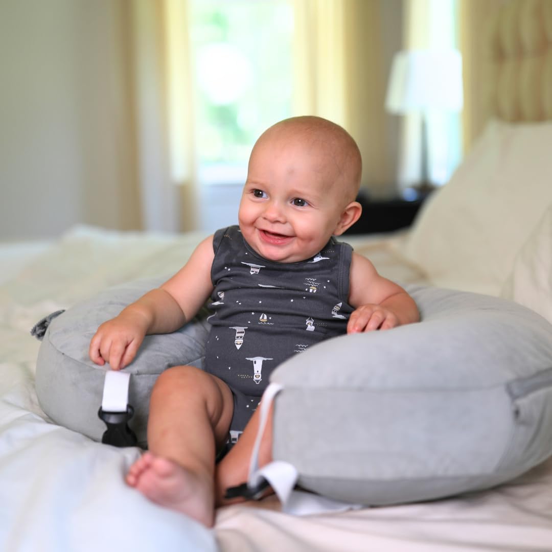 Twin-Z One Z Pillow with Nursing Cover Travel Bag