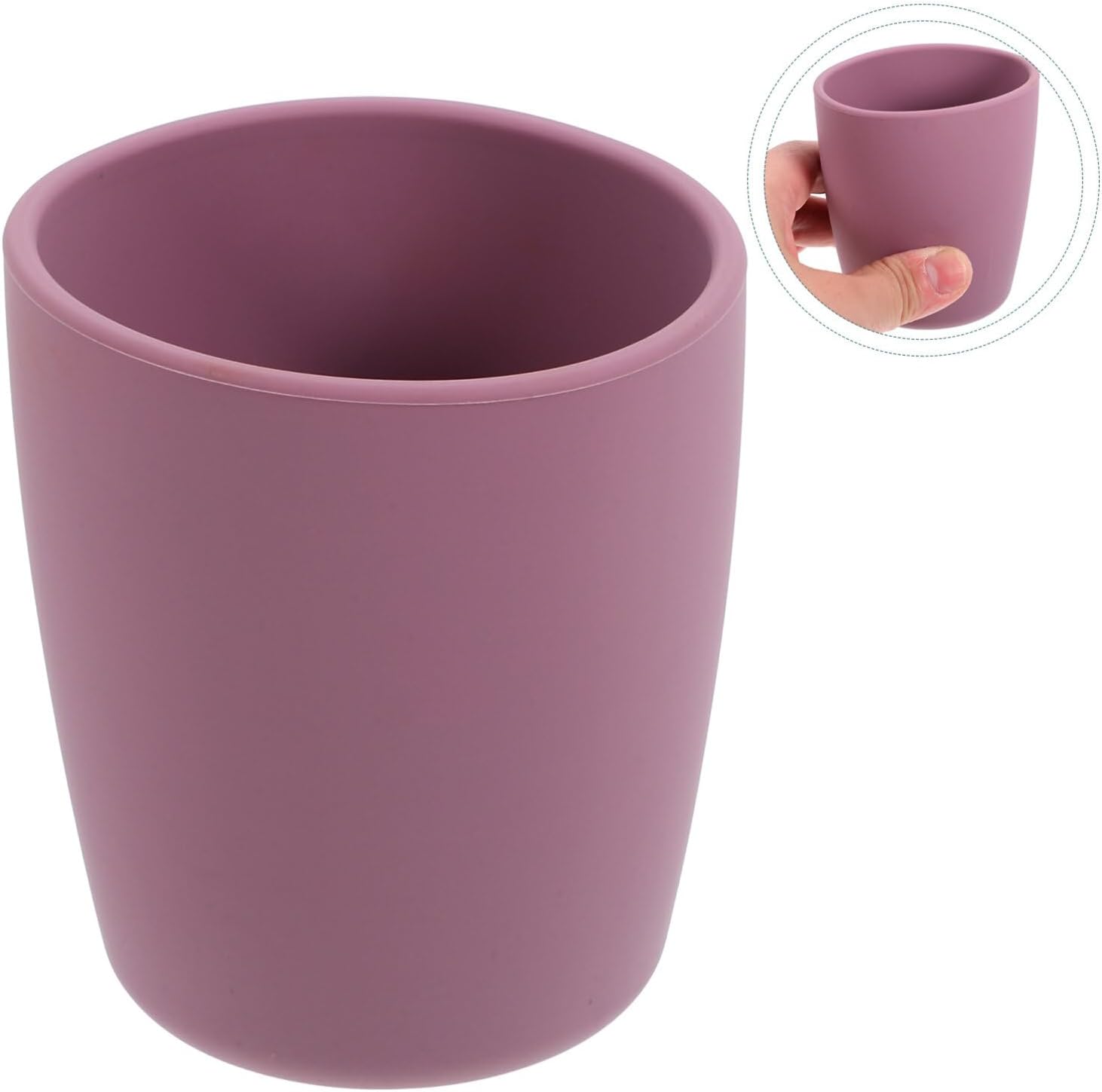 Kids Cup Baby Toothbrush Tumbler Purple
