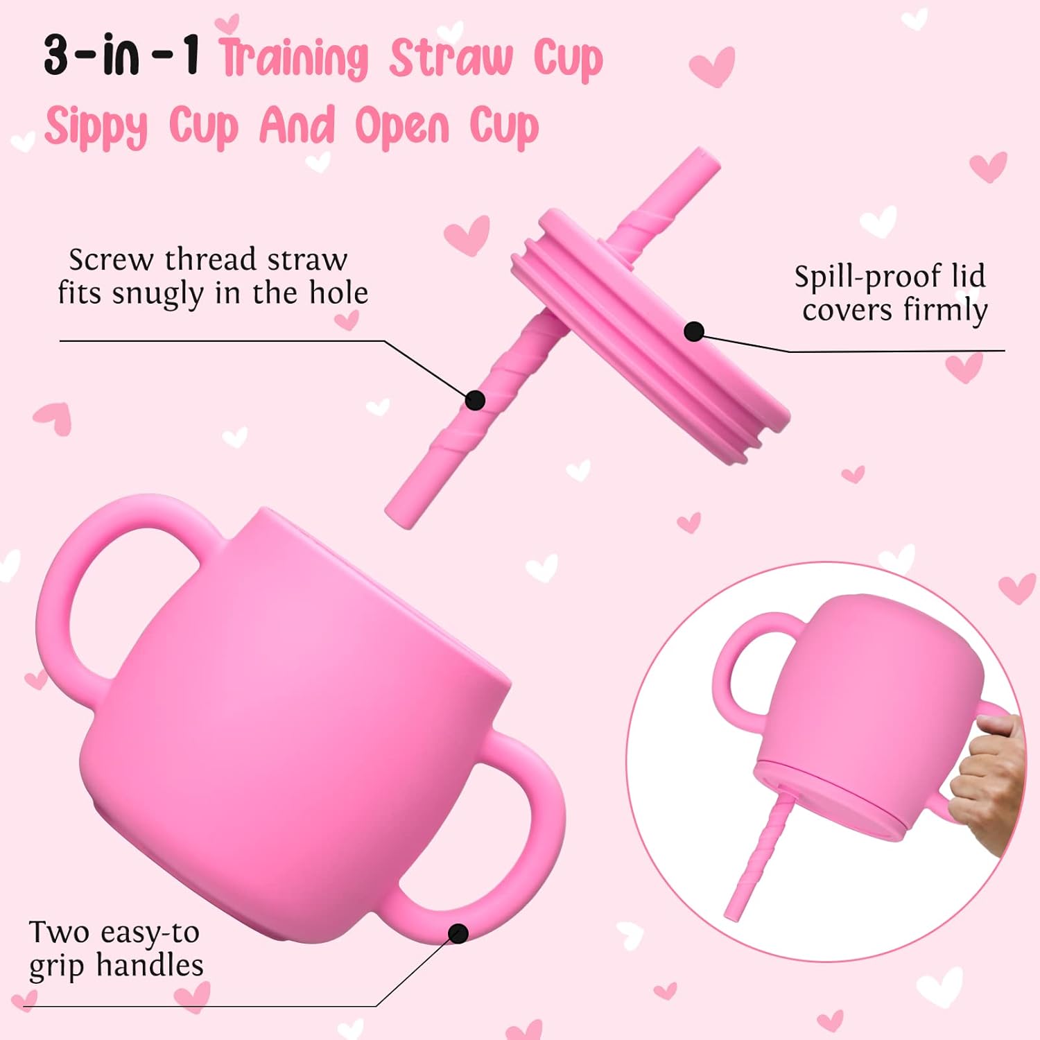 Cibeat Baby Feeding Utensils Set 7 Pcs