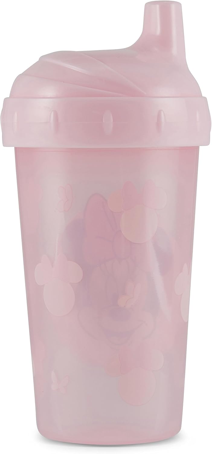 Disney Toddler Sippy Cups with Minnie Mouse Design Pack of Two