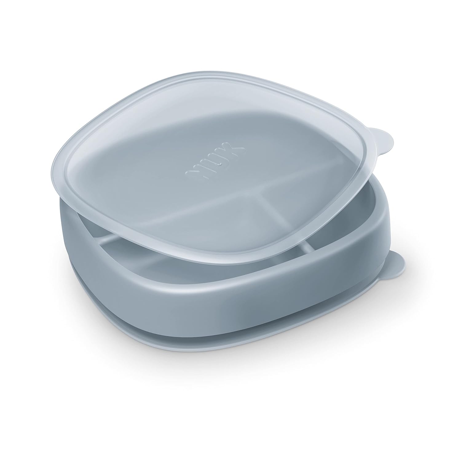 NUK Nature Suction Plate and Lid BPA-Free Leak-Proof Dishwasher Safe 1