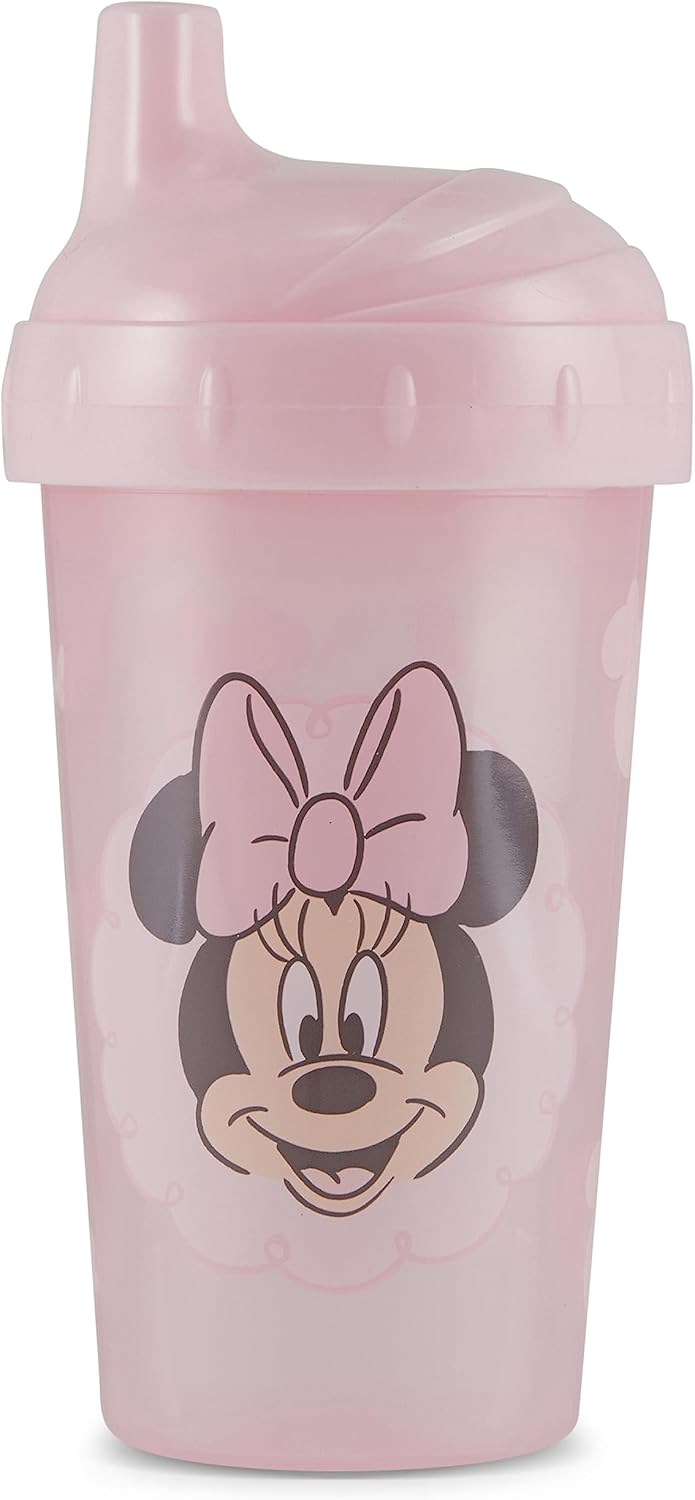 Disney Toddler Sippy Cups with Minnie Mouse Design Pack of Two