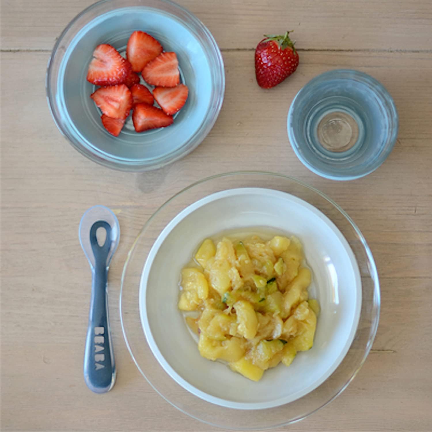 BEABA Duralex 3-Piece Meal Set for Toddlers and Babies