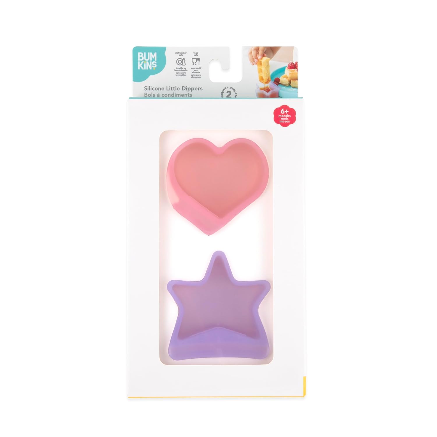 Bumkins Baby Silicone Little Dippers for 6 Months Up