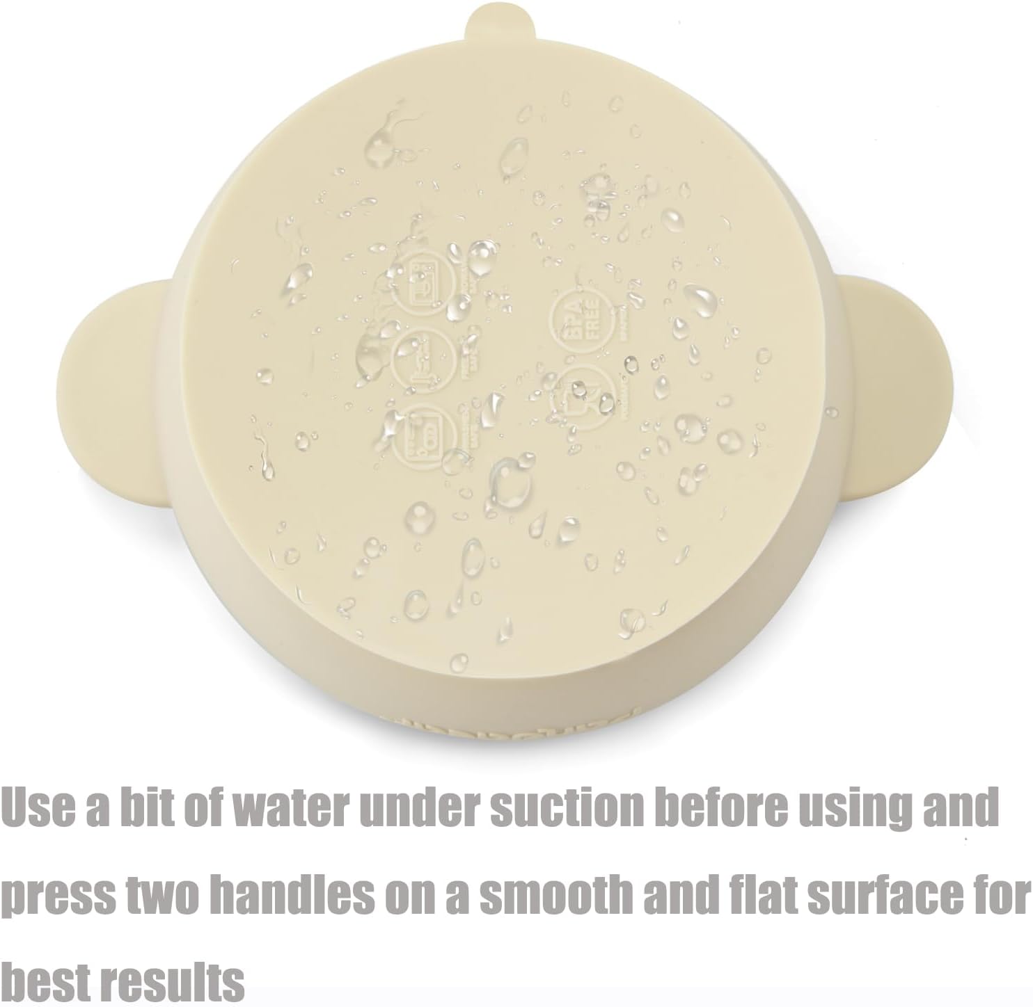 PandaEar 3 Pack Baby Bowls with Suction Pink
