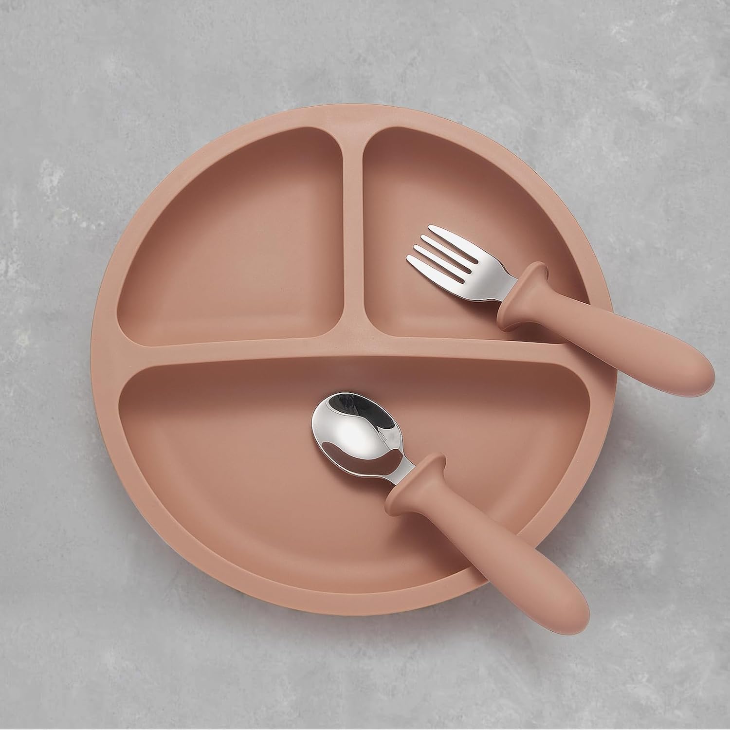 Eascrozn Silicone Baby Feeding Set 2 Pack