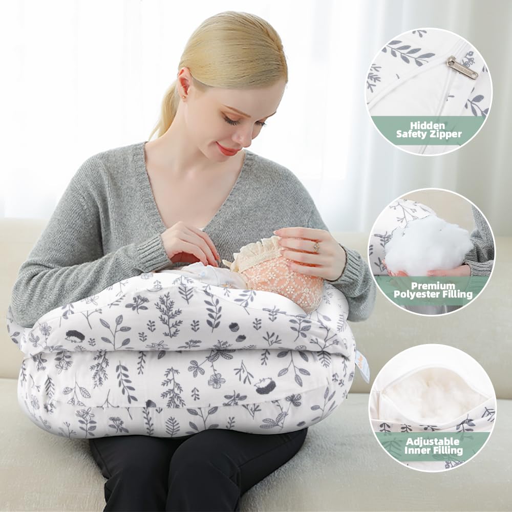 Chilling Home Adjustable Nursing Pillow for Breastfeeding