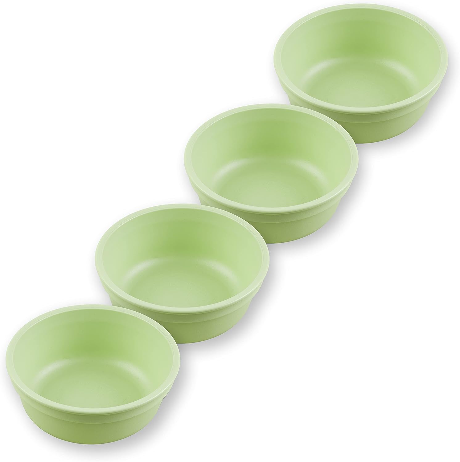Re-Play 12 Oz Toddler Bowls Set of 4 Microwave and Dishwasher Safe
