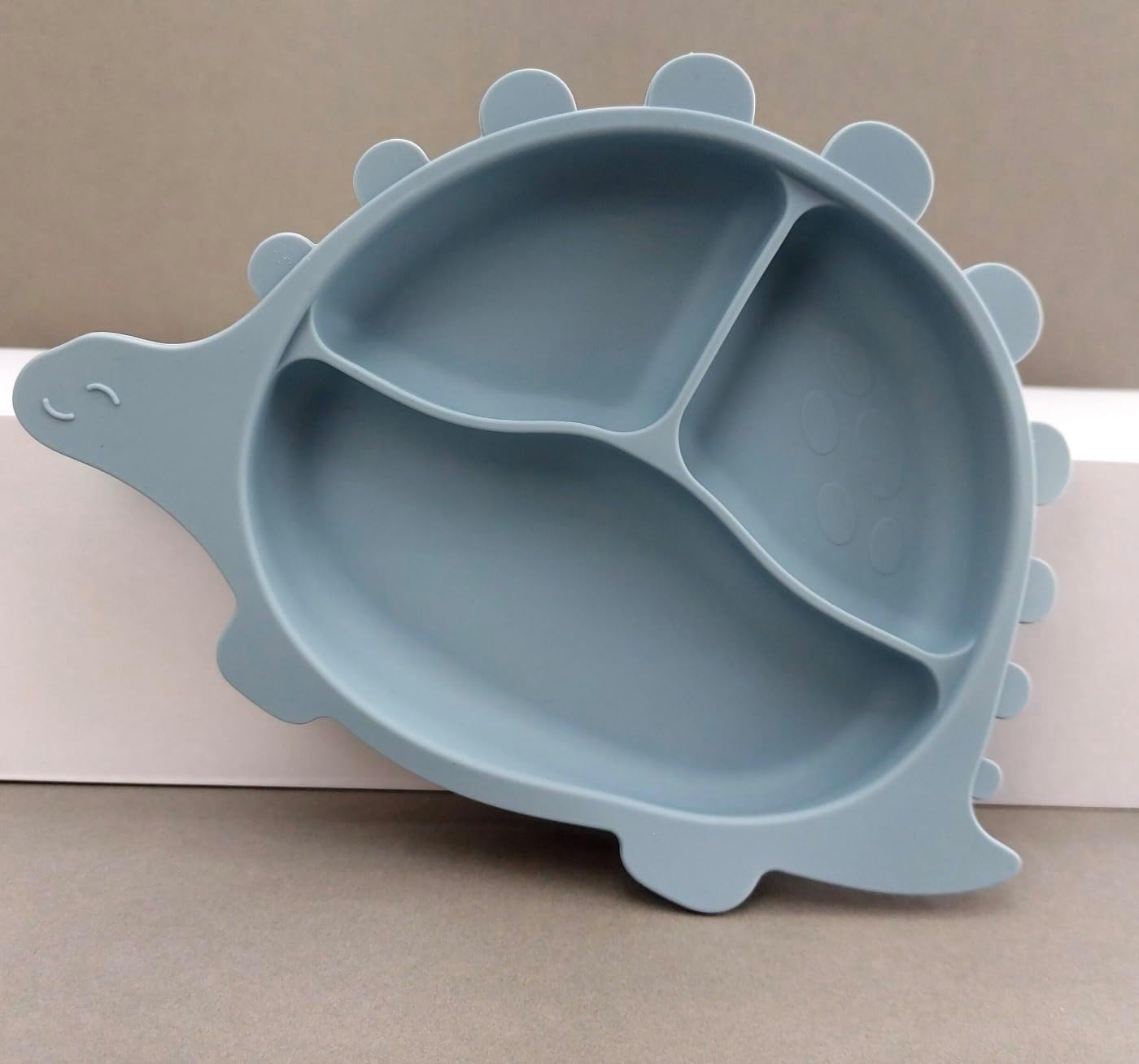 Dinosaur Feeding Silicone Baby Plate - No BPA