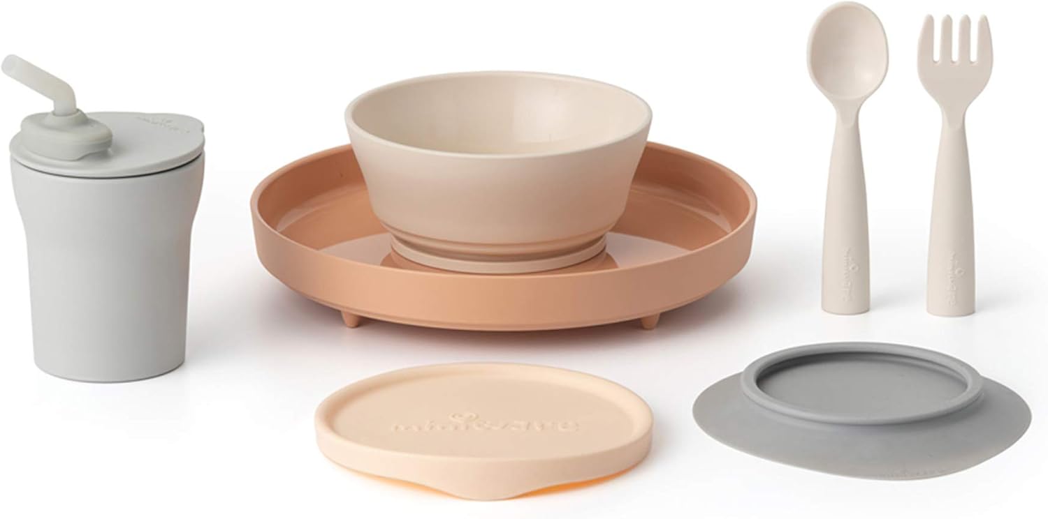 Miniware Little Foodie Set for Baby Toddler Kids
