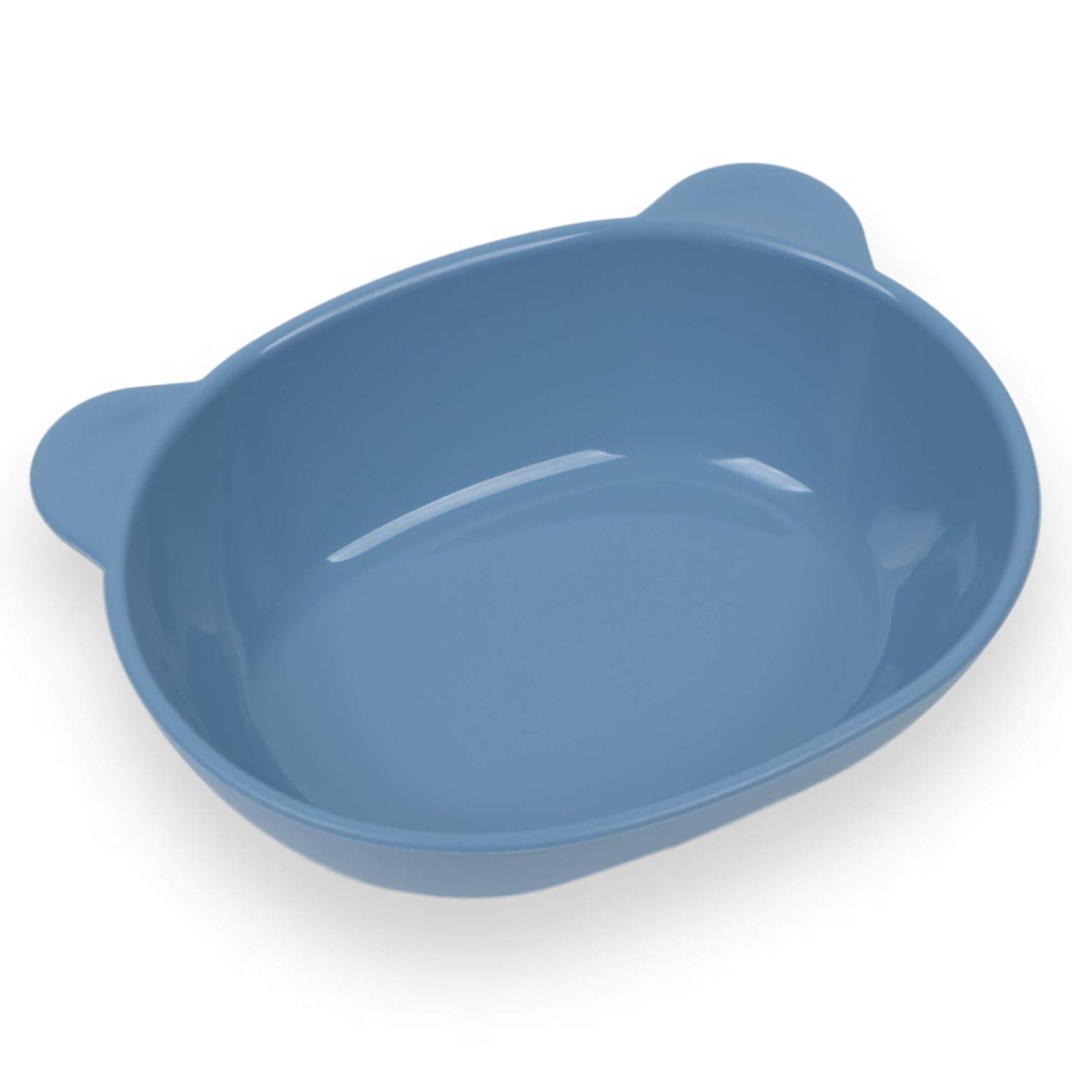 Blue Ginkgo Silicone Kids Bowls - Cute Bear Bowls for Baby and Toddlers