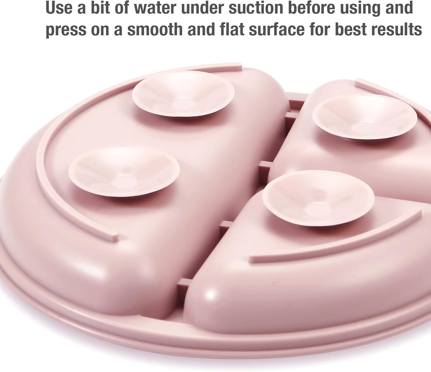 PandaEar 3 Pack Toddler Plates - BPA-Free Suction Shatter-Resistant