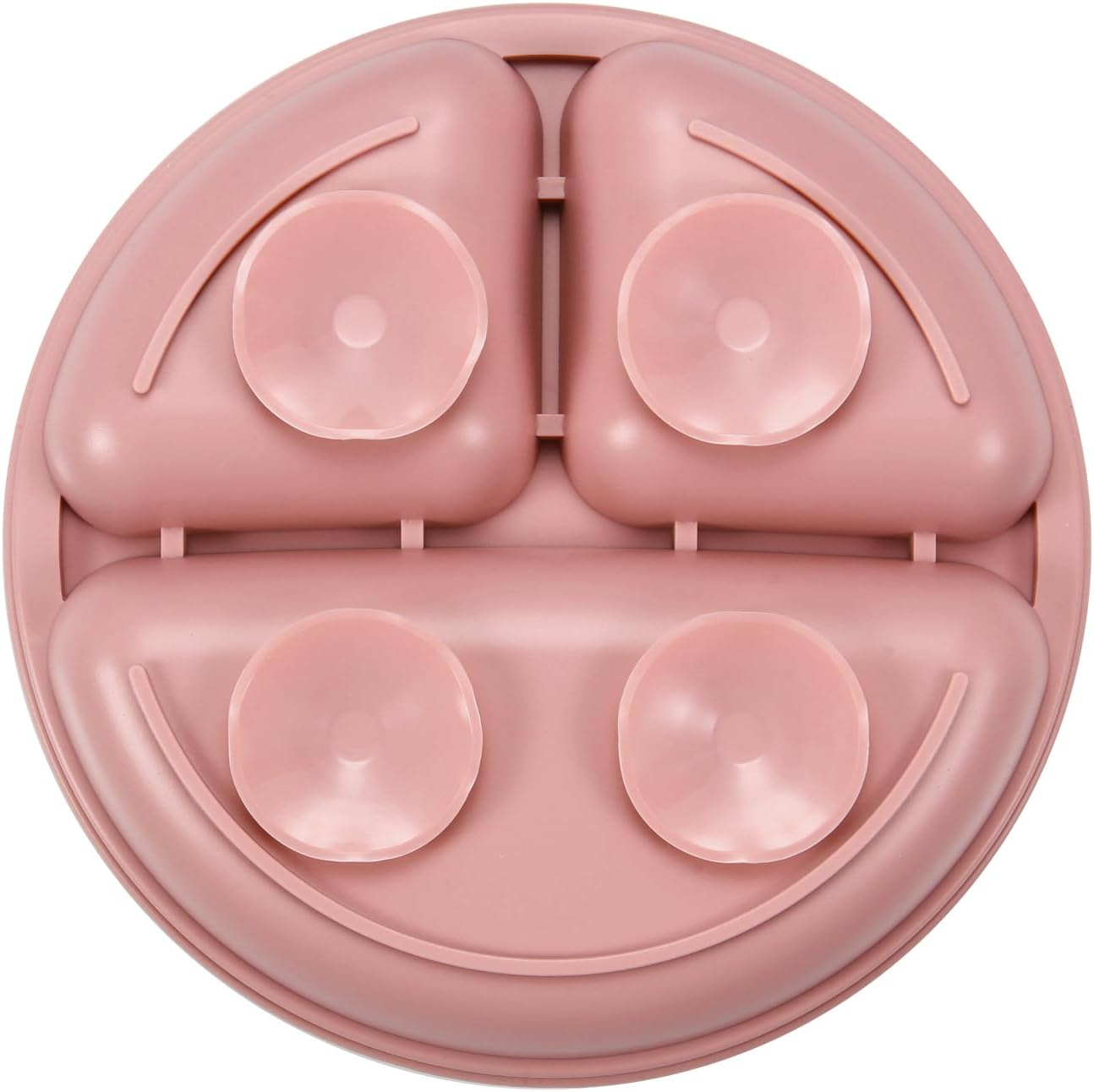 PandaEar 3 Pack Toddler Plates - BPA-Free Suction Shatter-Resistant