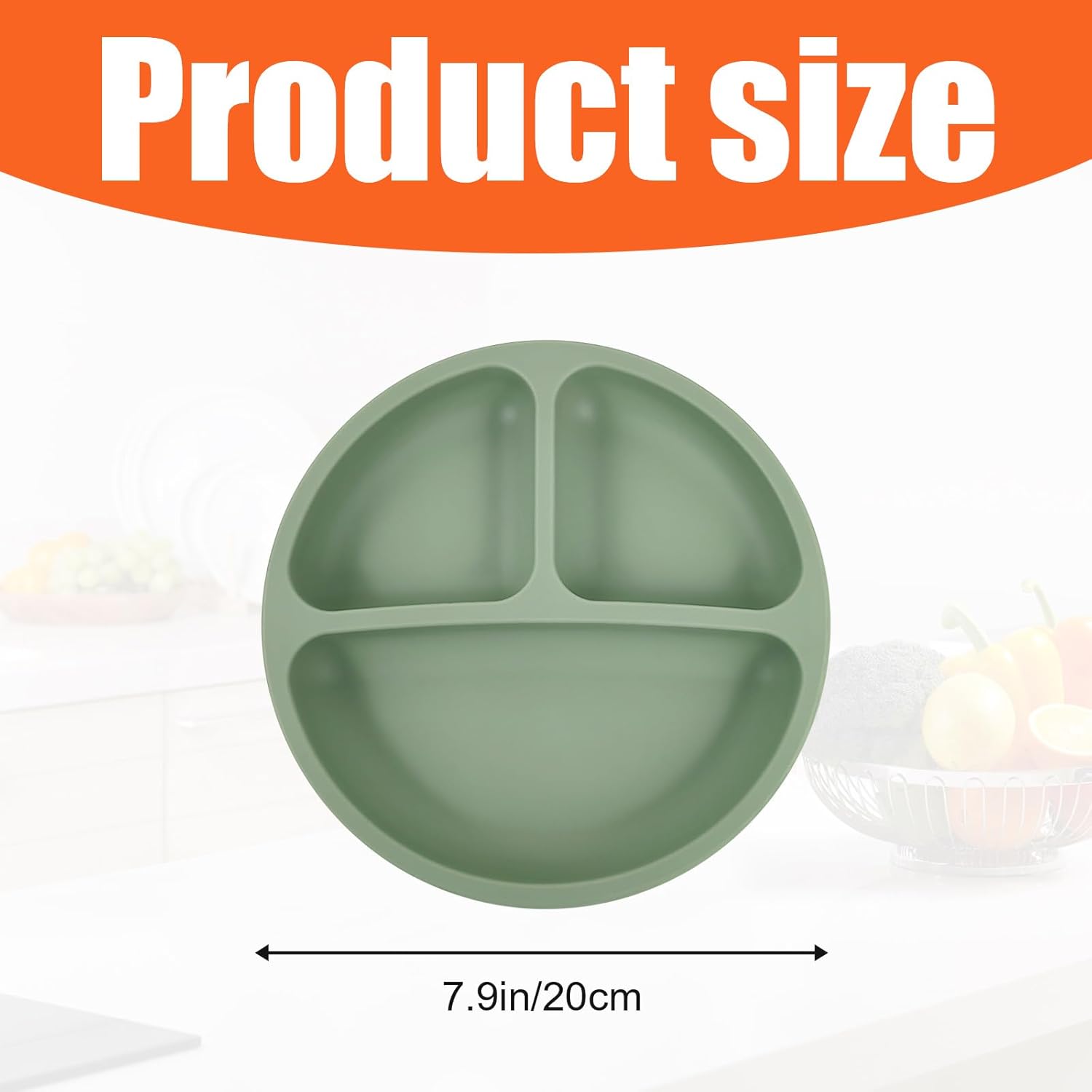 3 Pack Toddler Plates with Lids and Utensils