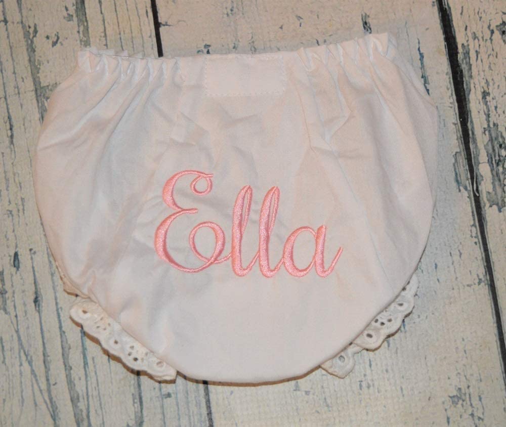 Personalized Baby Bloomers with Script First Name