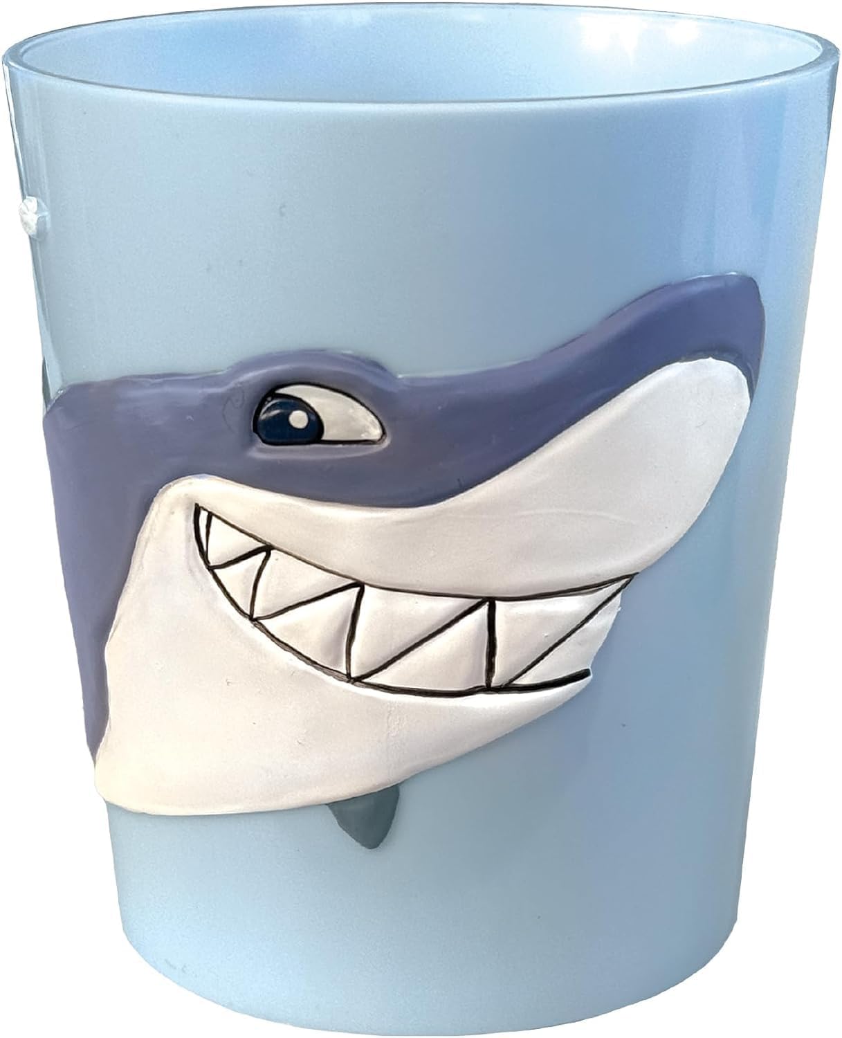 Lilys Home 3D Great White Shark Tumbler for Kids 1
