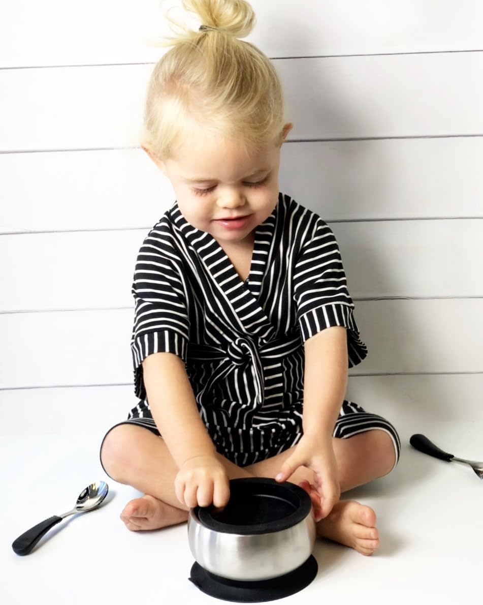 Avanchy Baby Spoons and Forks Set for 4 Months 1
